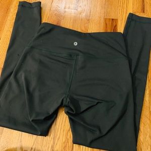 Green workout legging